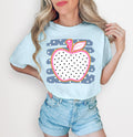 Polka dot apple pink