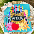 Leopard crayon box