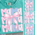 Bow shirt with Name