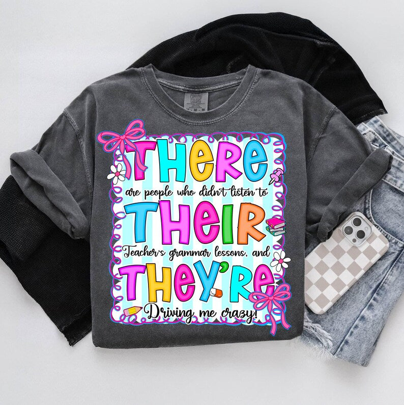 There Their They're