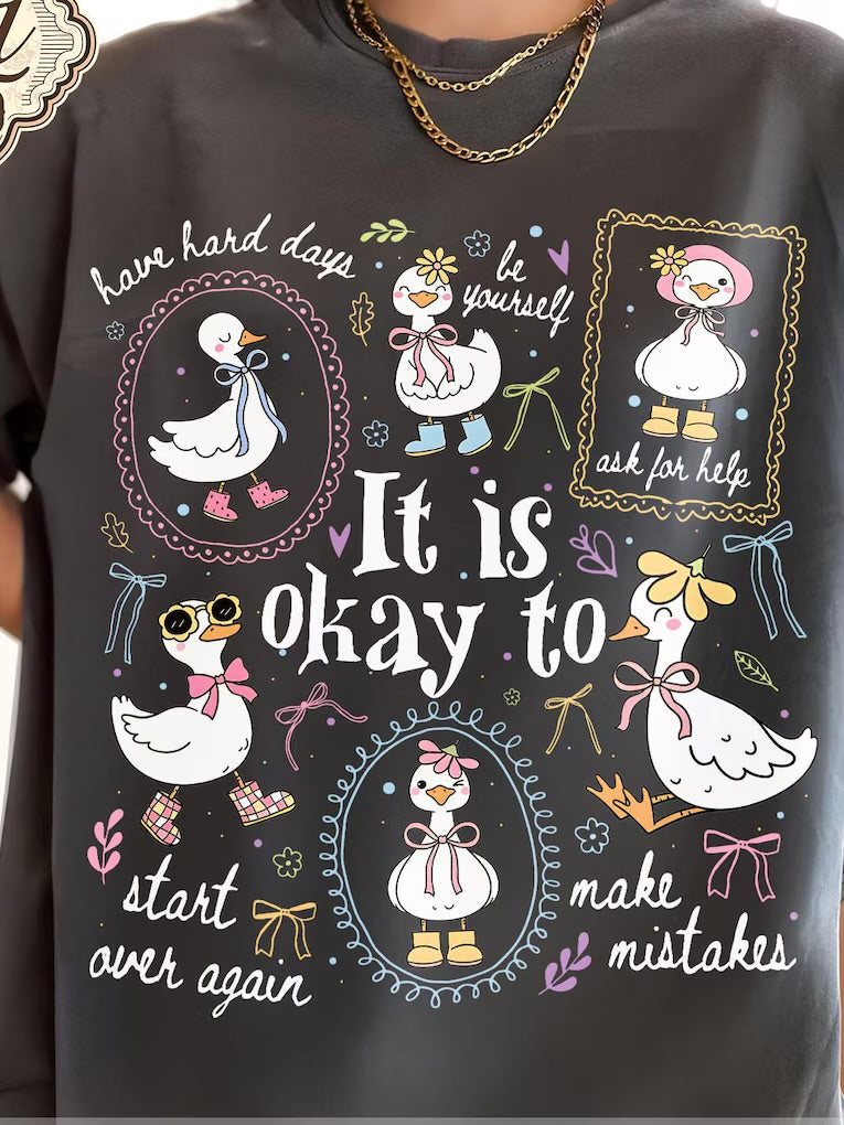 It’s ok to…
