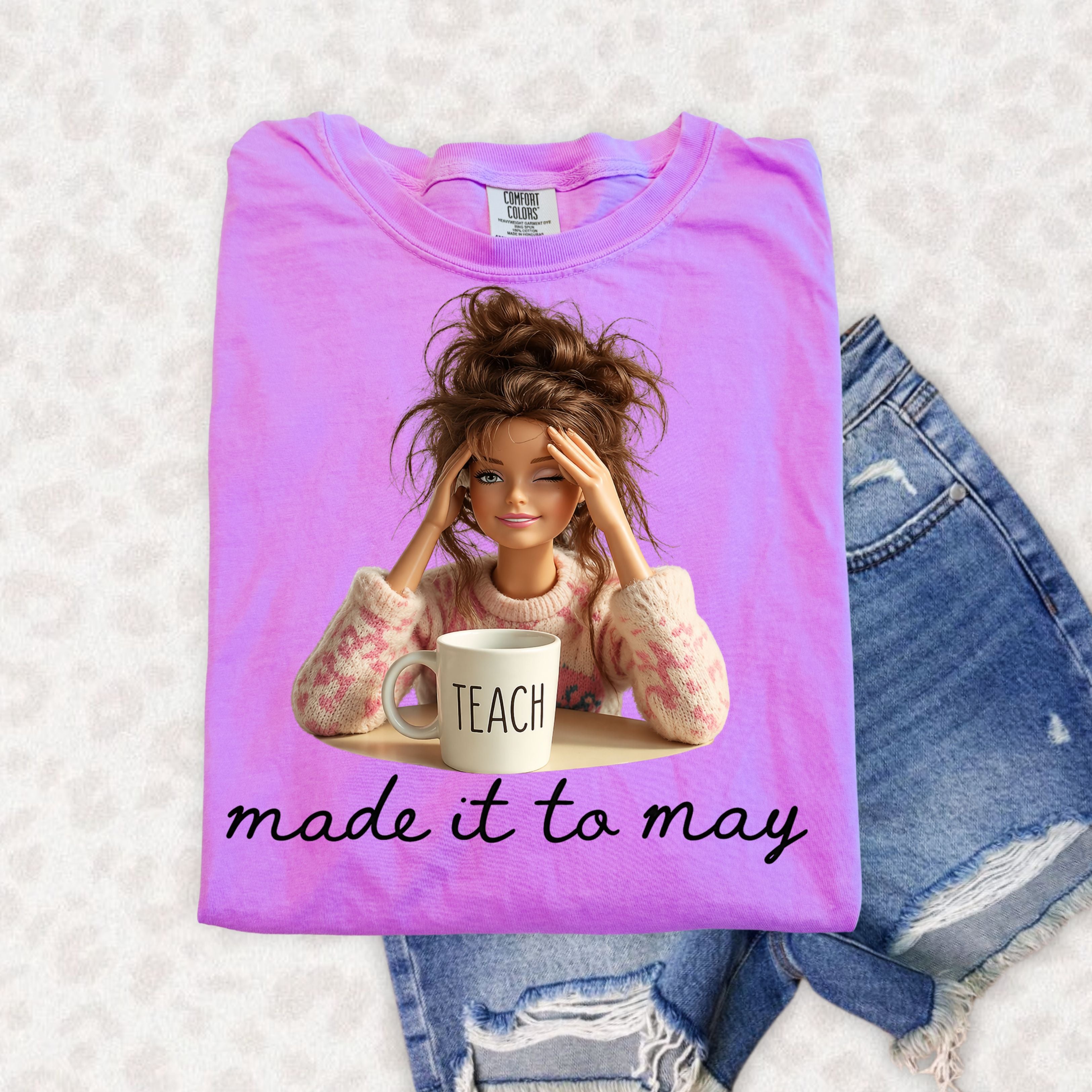 Brunette Made it to May