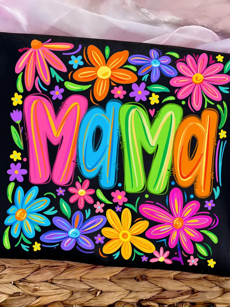 Neon Mama floral