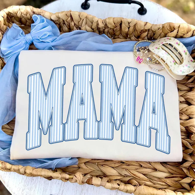 Mama light blue