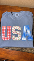 USA with stripes