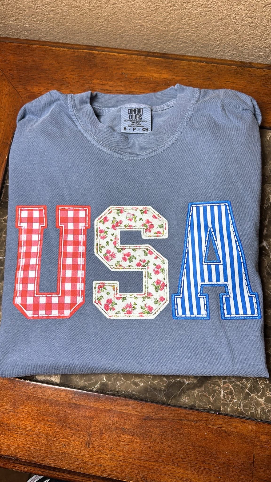 USA with stripes