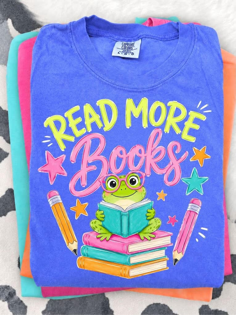 Read more books frog